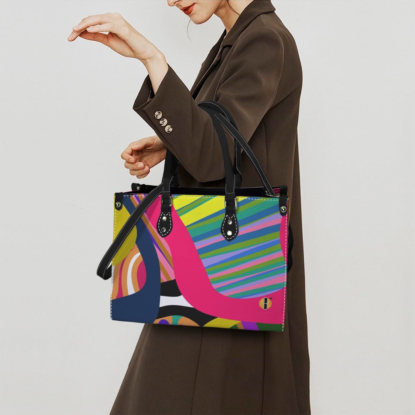 Zanele Design-  Tote Handbag (PU Leather)