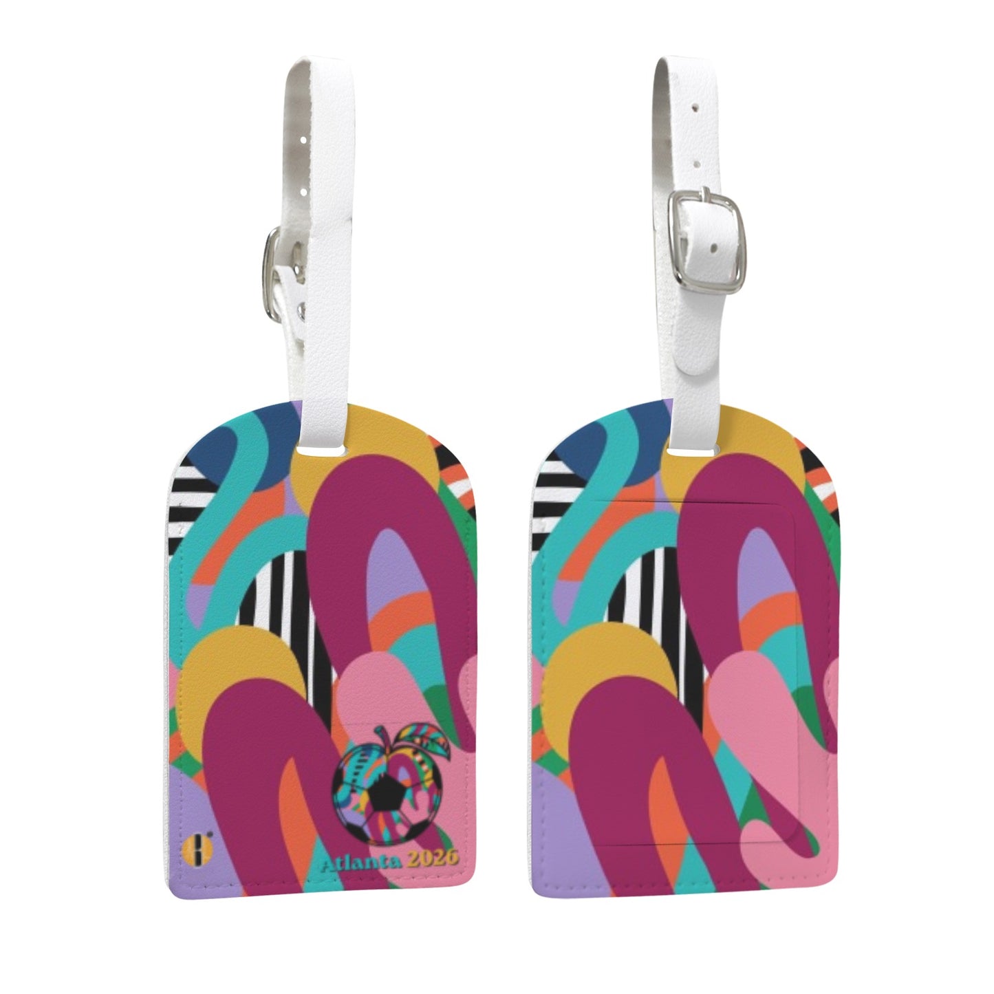 ATL Peachwave Leather Luggage Tag (One Per Order)