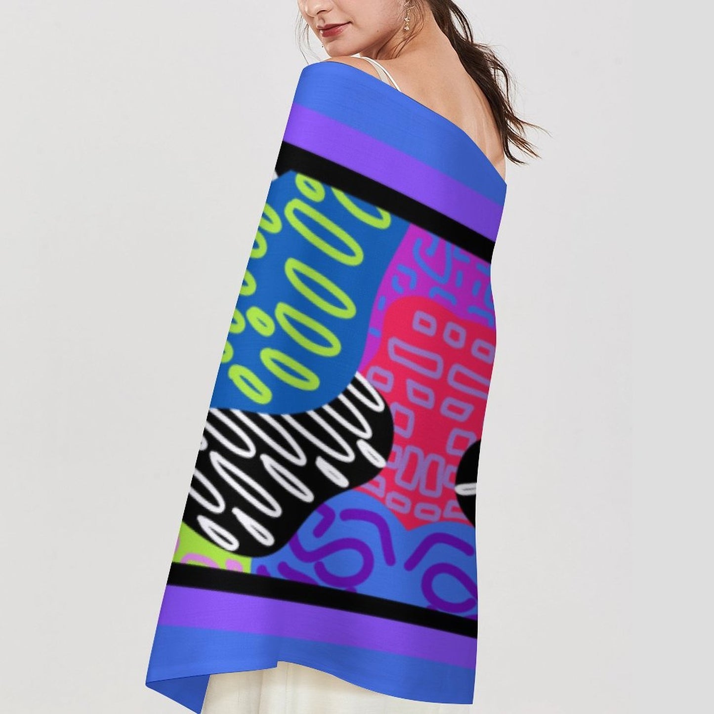 ATL Ponce Pop Tassel Scarf