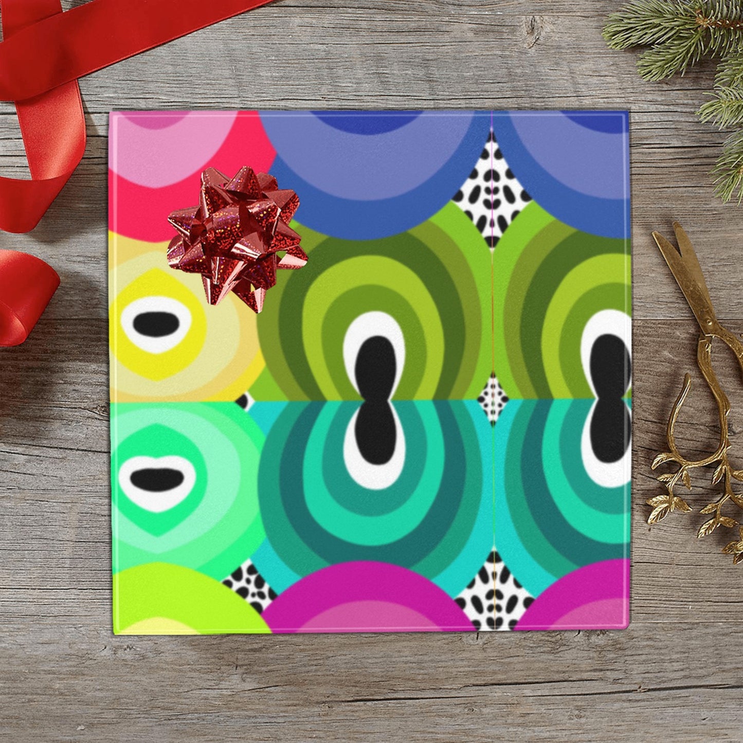 Pendo Gift Wrapping Paper- 58"x 23" (3 Rolls)