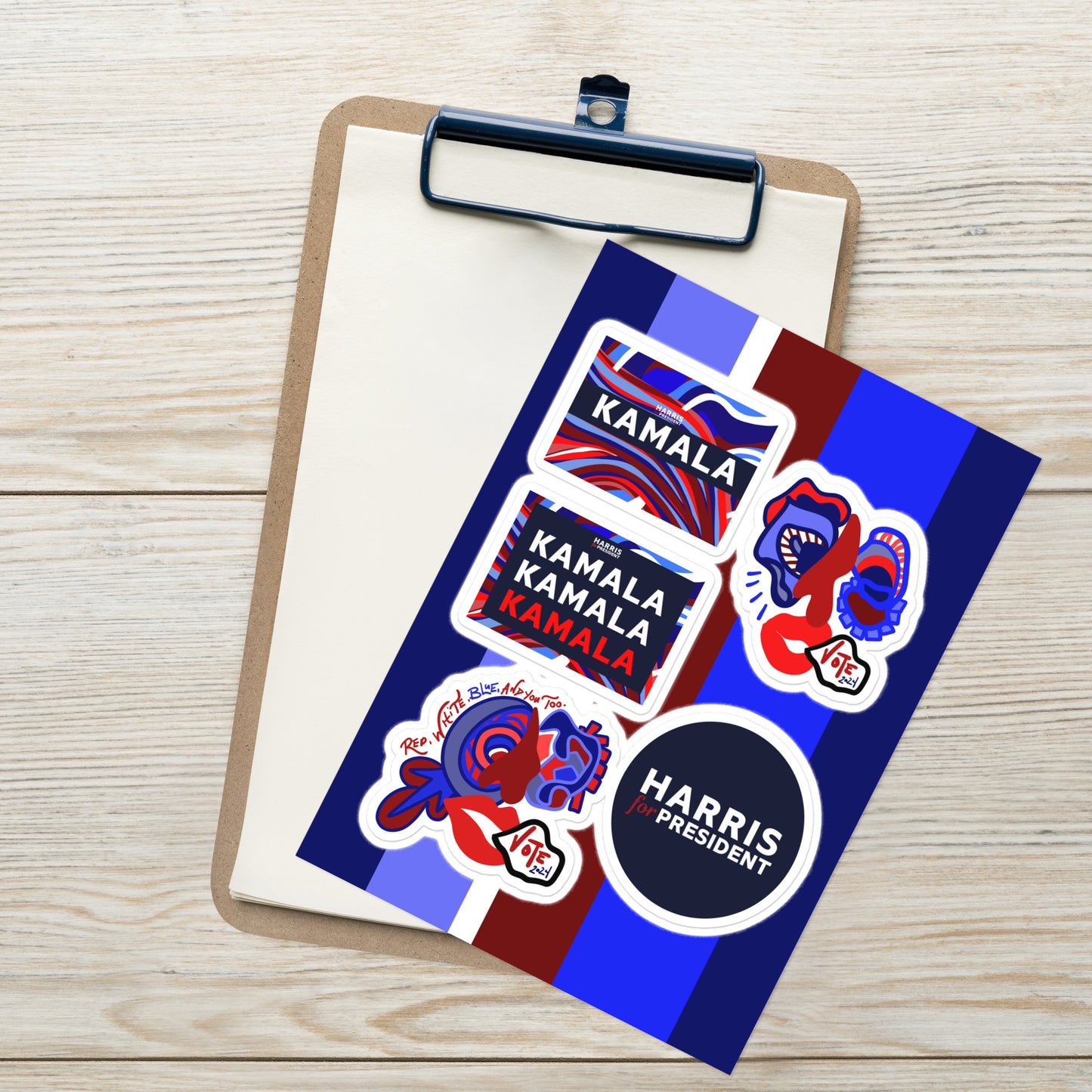 VOTE 2024- Sticker sheet