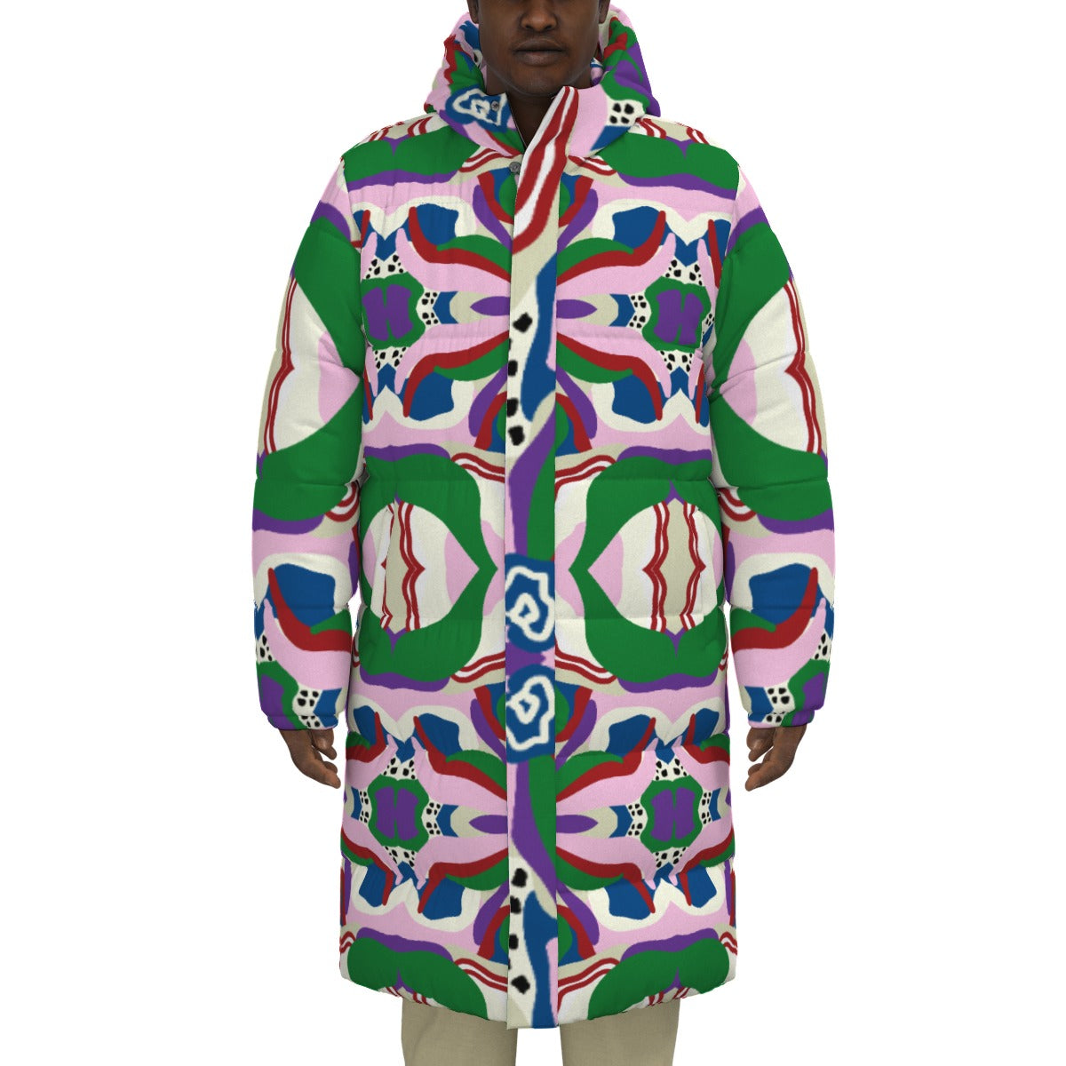 Load image into Gallery viewer, Gables Design- Unisex (Long) Down Jacket