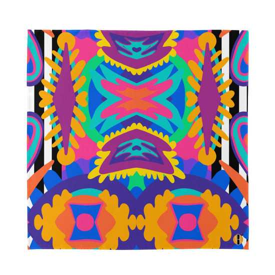 Load image into Gallery viewer, Circus Act- Unisex (Faux) Silk Scarf