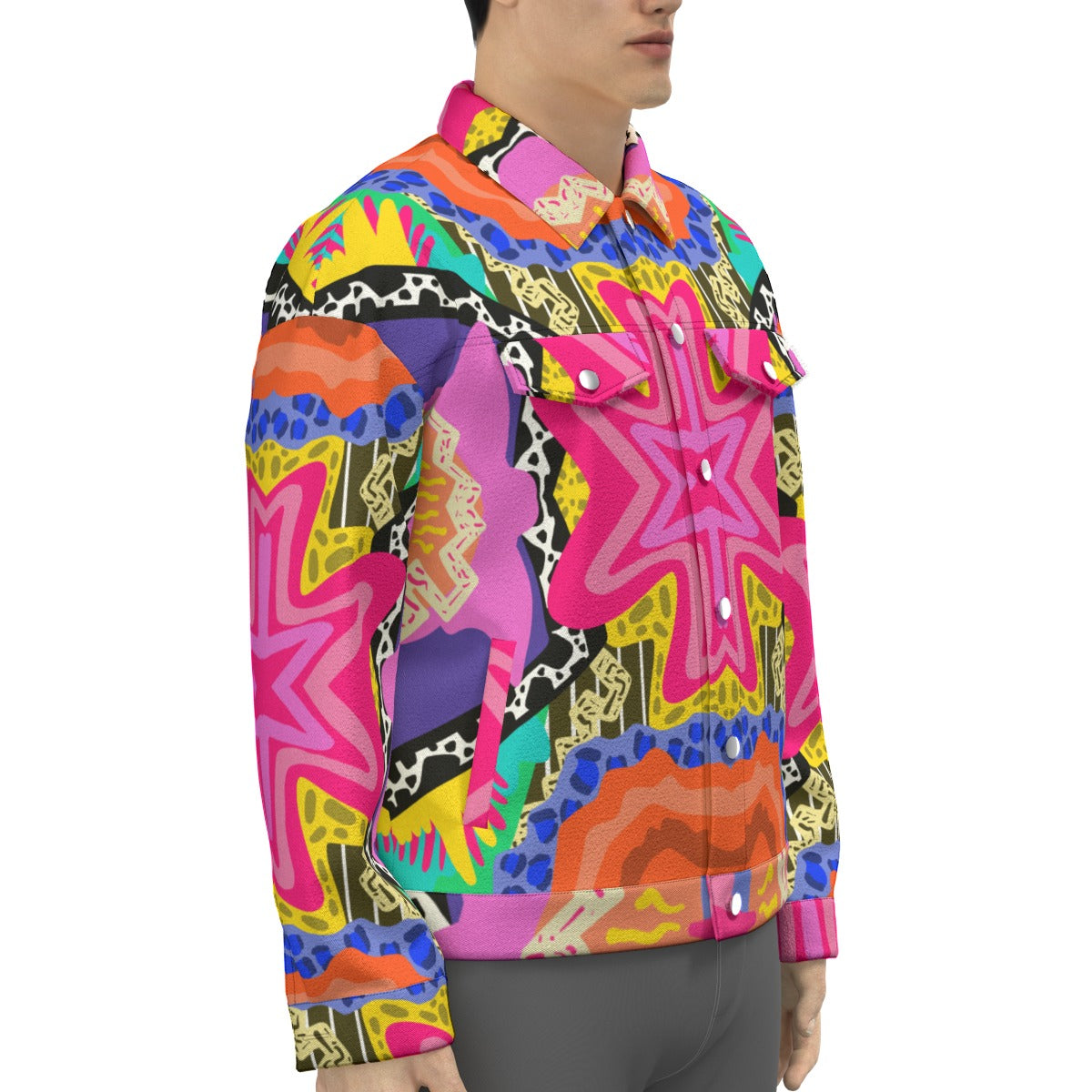Load image into Gallery viewer, Ghenet-  Unisex Lapel (Cotton) Jacket