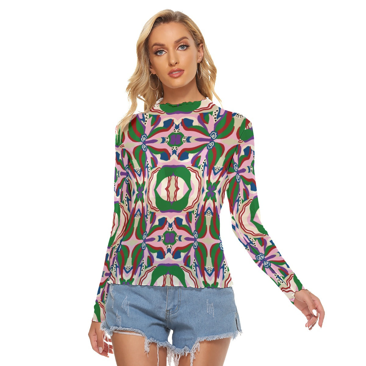 Load image into Gallery viewer, Gables Design- Women&amp;#39;s Mesh Shirt