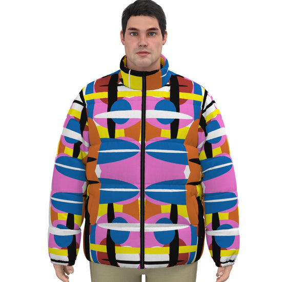Load image into Gallery viewer, Peacock Inn Design-  Unisex (Short)  Down Jacket