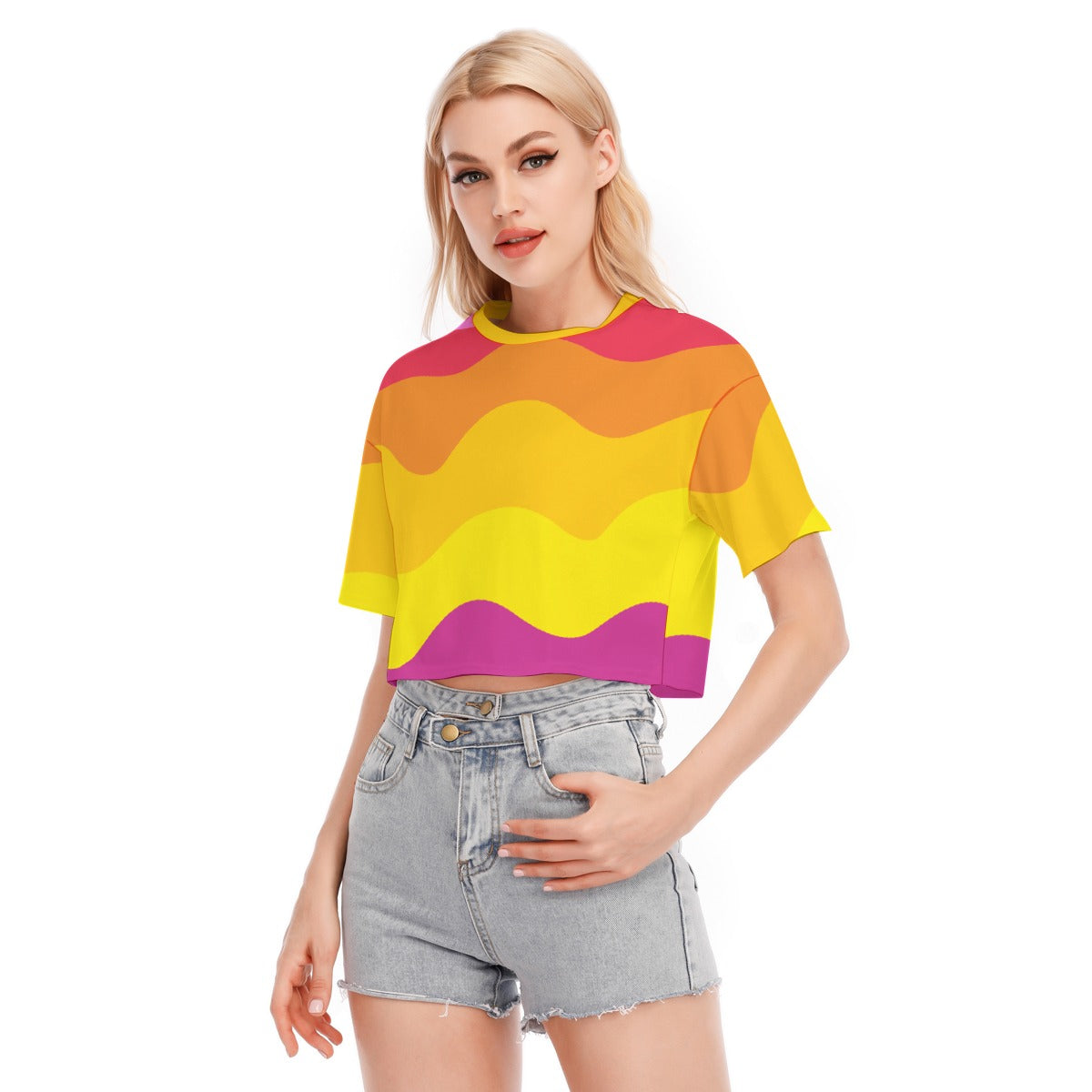 Load image into Gallery viewer, Magic City Design- Women&amp;#39;s Cropped T-shirt