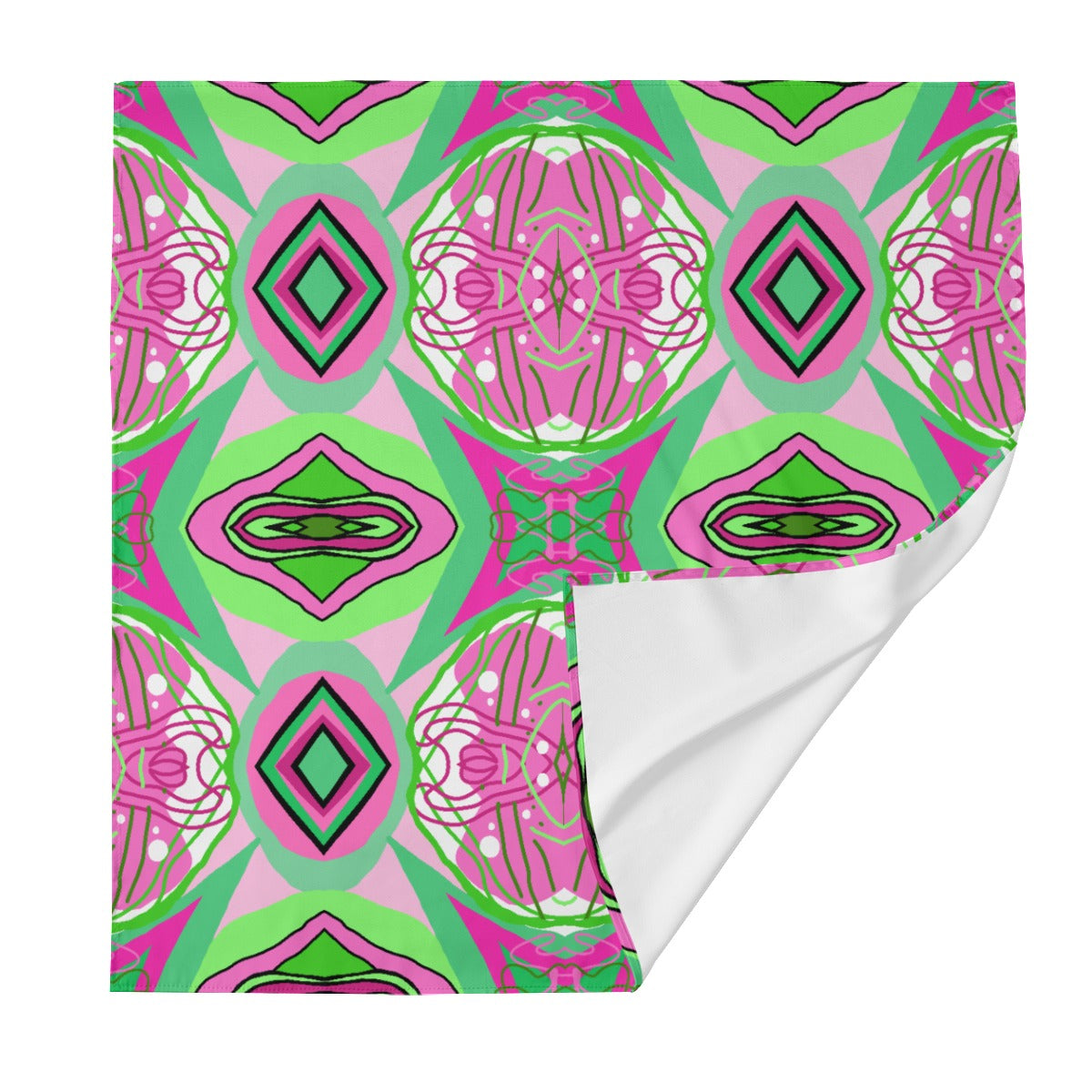 Load image into Gallery viewer, Pink Flow- Unisex (Faux) Silk Scarf