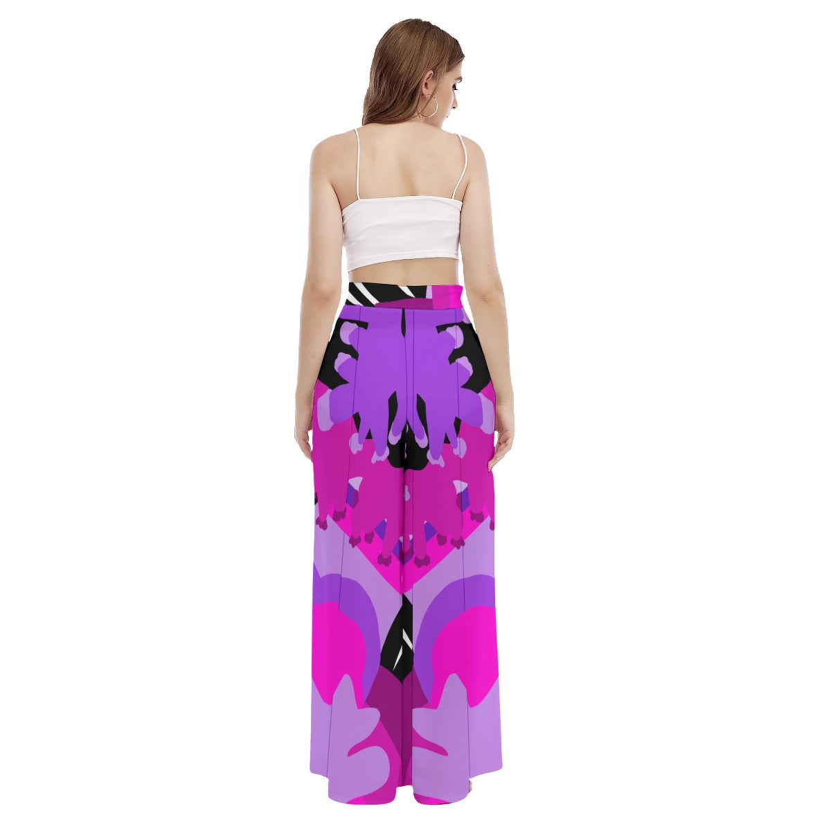 Load image into Gallery viewer, Tuttle Design- Women&amp;#39;s High Waist Wide Leg Trousers