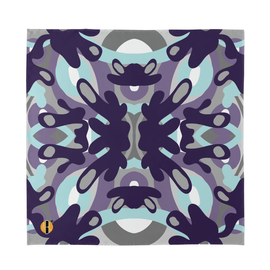 Load image into Gallery viewer, Purple Lava - Unisex Silk Bandana (ERG BHM Special Collection)