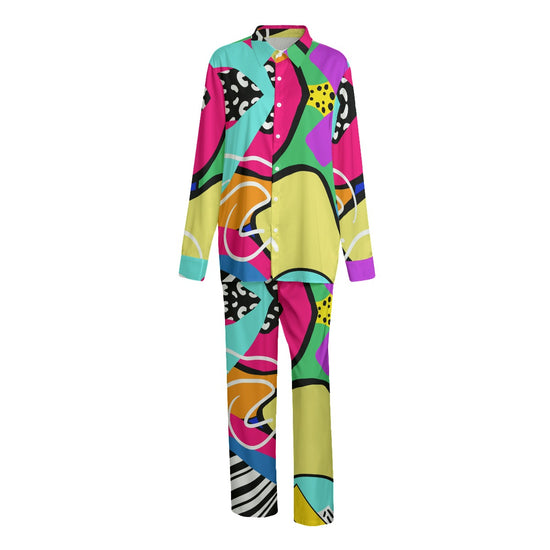 Load image into Gallery viewer, Kelle&amp;#39;- Unisex (Faux) Silk Pants Suit