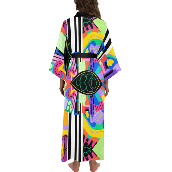 ATL SKY FUN- Long Kimono Robe