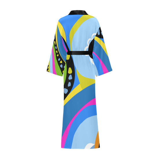 Load image into Gallery viewer, Deni- Long Kimono Robe