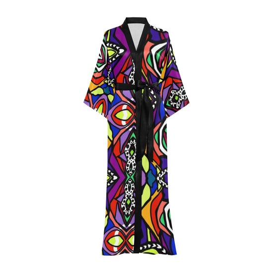 Load image into Gallery viewer, Ulanda- Long Kimono Robe