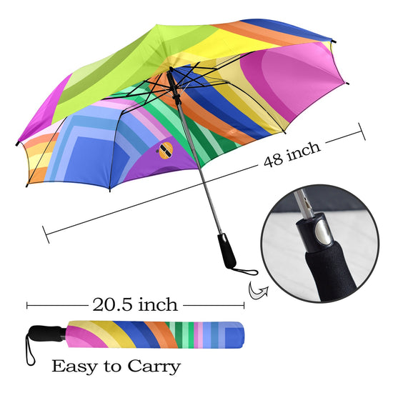 Deco Drive Design- Semi-Automatic Foldable Umbrella (Model U12)