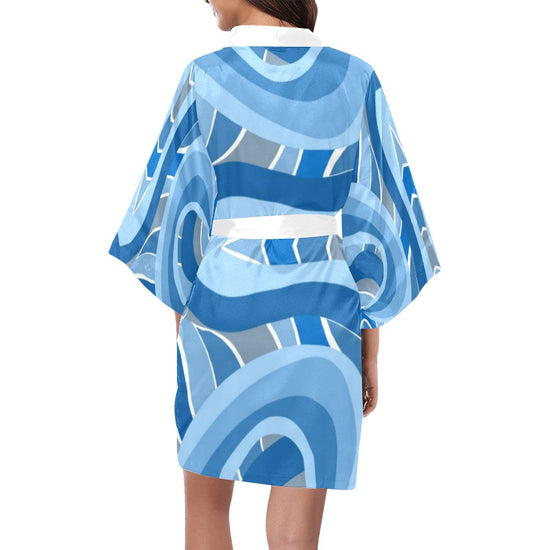 Load image into Gallery viewer, Mary Bluu - Short Kimono Robe