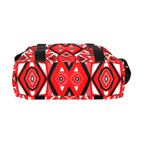 Red Rush Design- Large Capacity Duffle Bag
