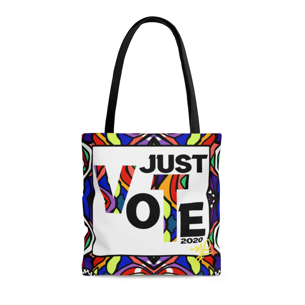 Load image into Gallery viewer, JUST VOTE- Tote Bag - MelissaAMitchell