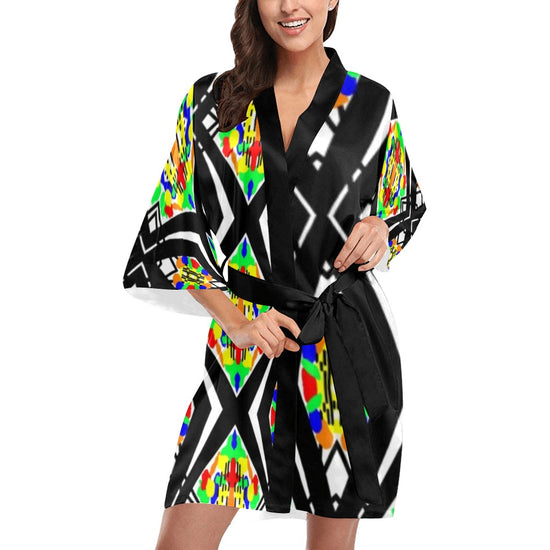 Load image into Gallery viewer, Nikki - Short Kimono Robe