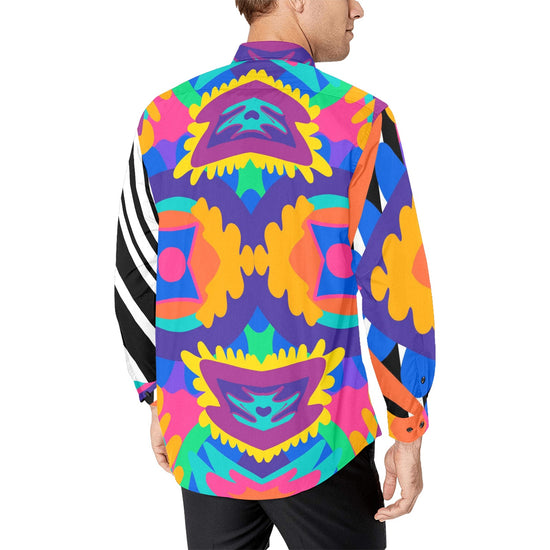 Load image into Gallery viewer, Circus Act - Long Sleeve Dress Shirt (UNISEX)