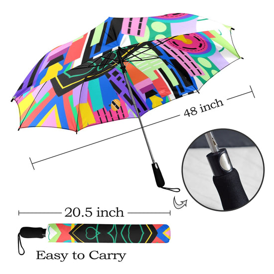 ATL Sky Fun-  Semi-Automatic Foldable Umbrella
