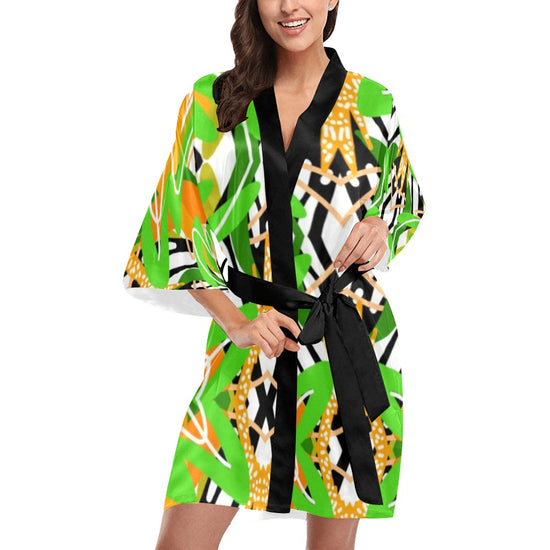 Load image into Gallery viewer, Mobley- Short Kimono Robe
