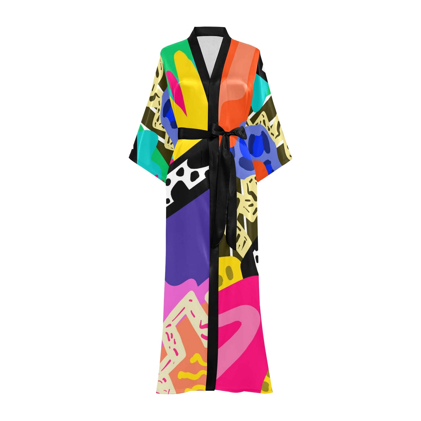 Load image into Gallery viewer, Ghenet - Long Kimono Robe