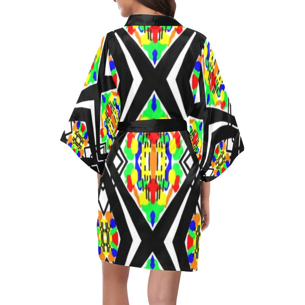 Load image into Gallery viewer, Nikki - Short Kimono Robe