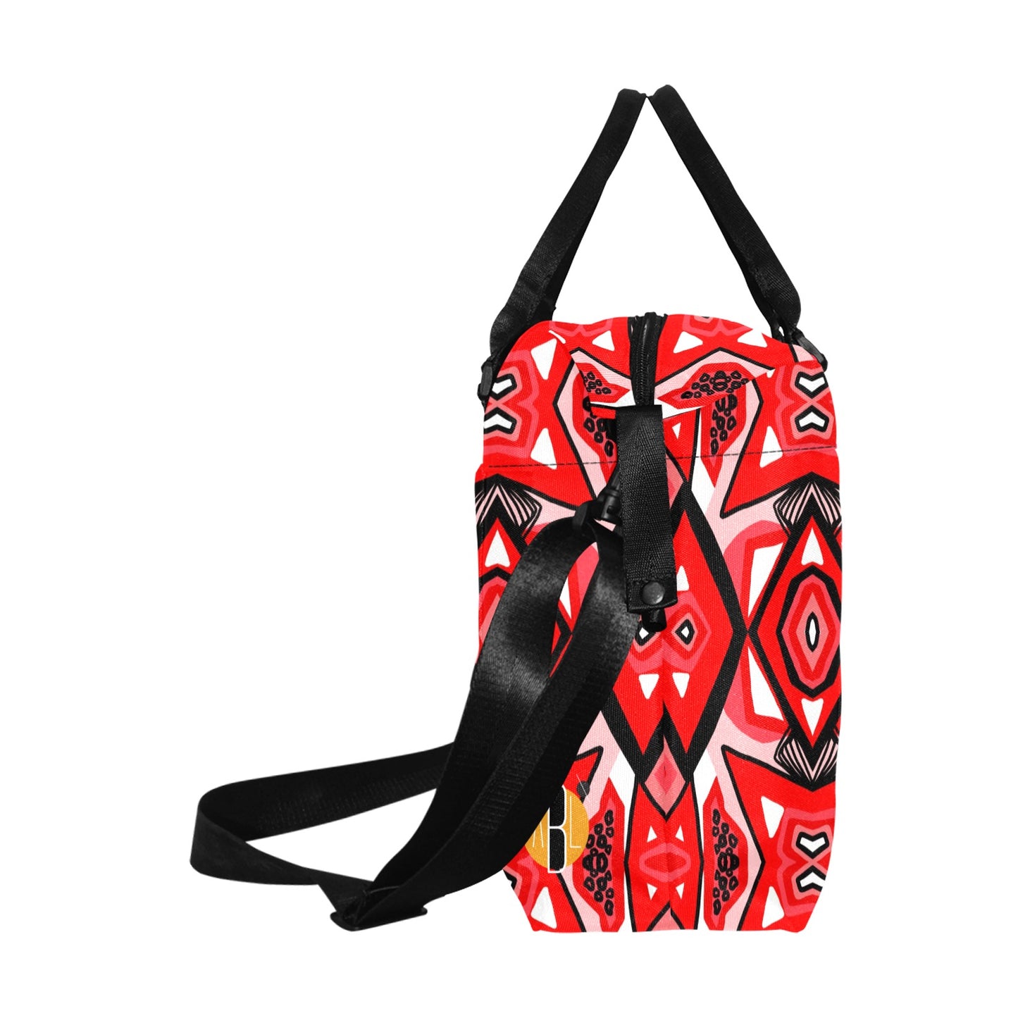 Red Rush Design- Large Capacity Duffle Bag