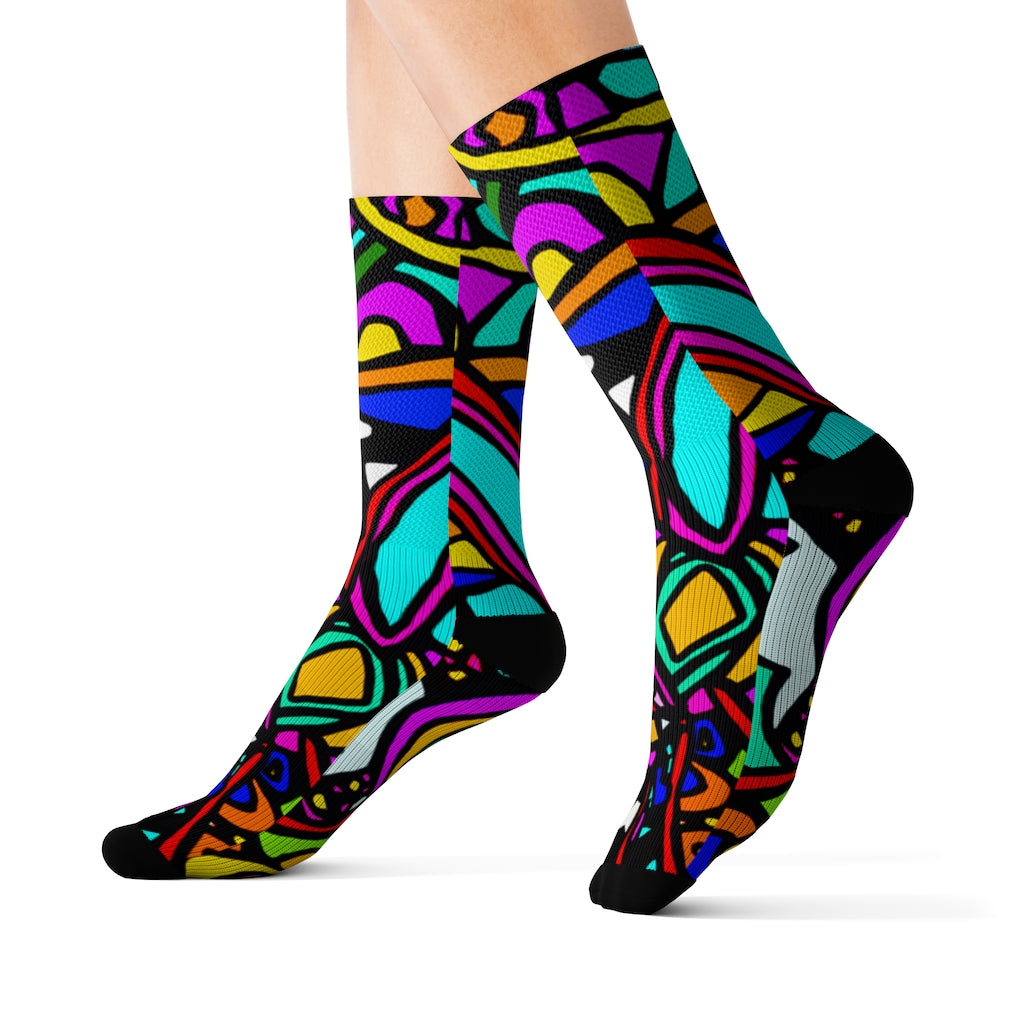 Reina Design-- Socks - MelissaAMitchell