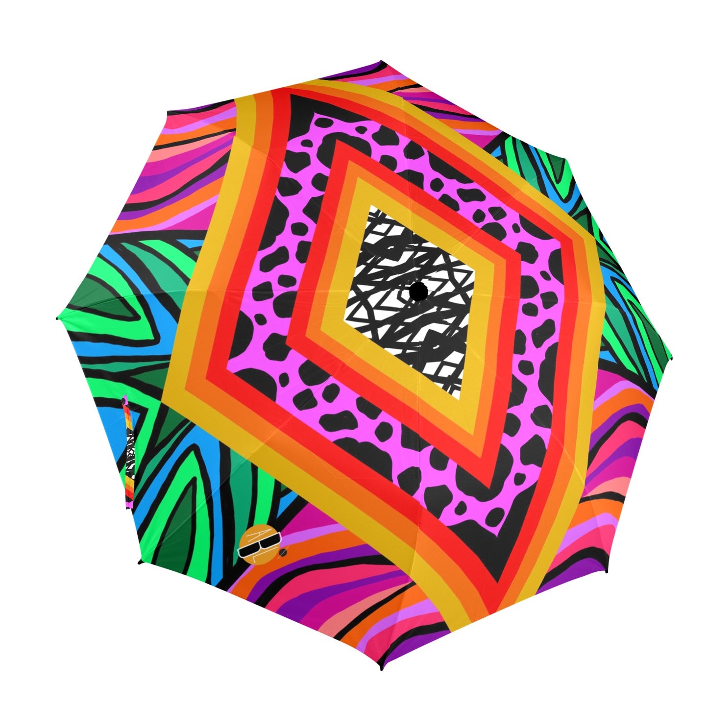 Load image into Gallery viewer, Electric Dalma- Semi-Automatic Foldable Umbrella