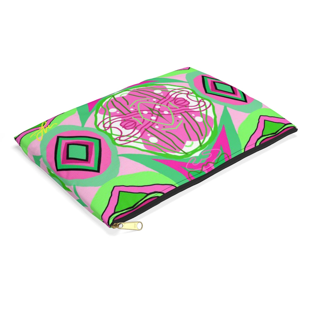 Pink Flow- Accessory Pouch