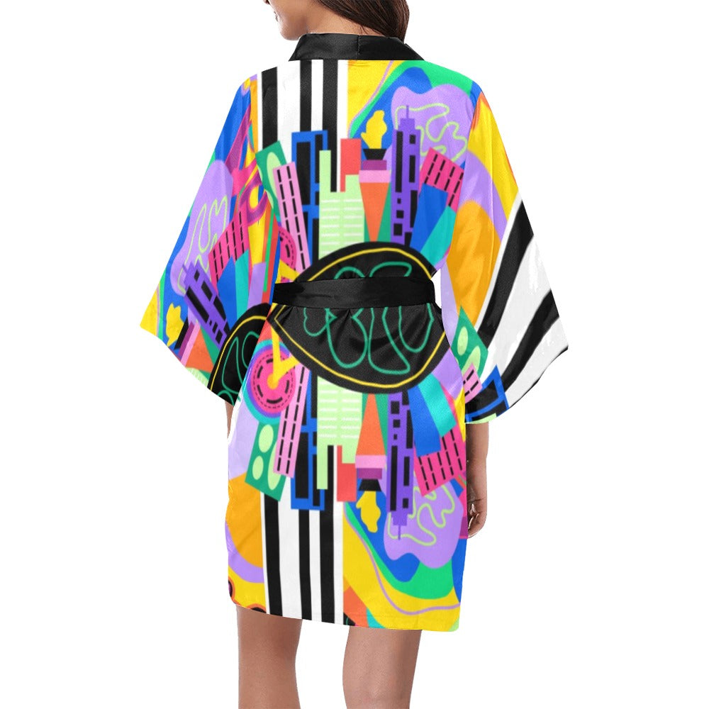 Load image into Gallery viewer, ATL SKY FUN- Kimono Robe