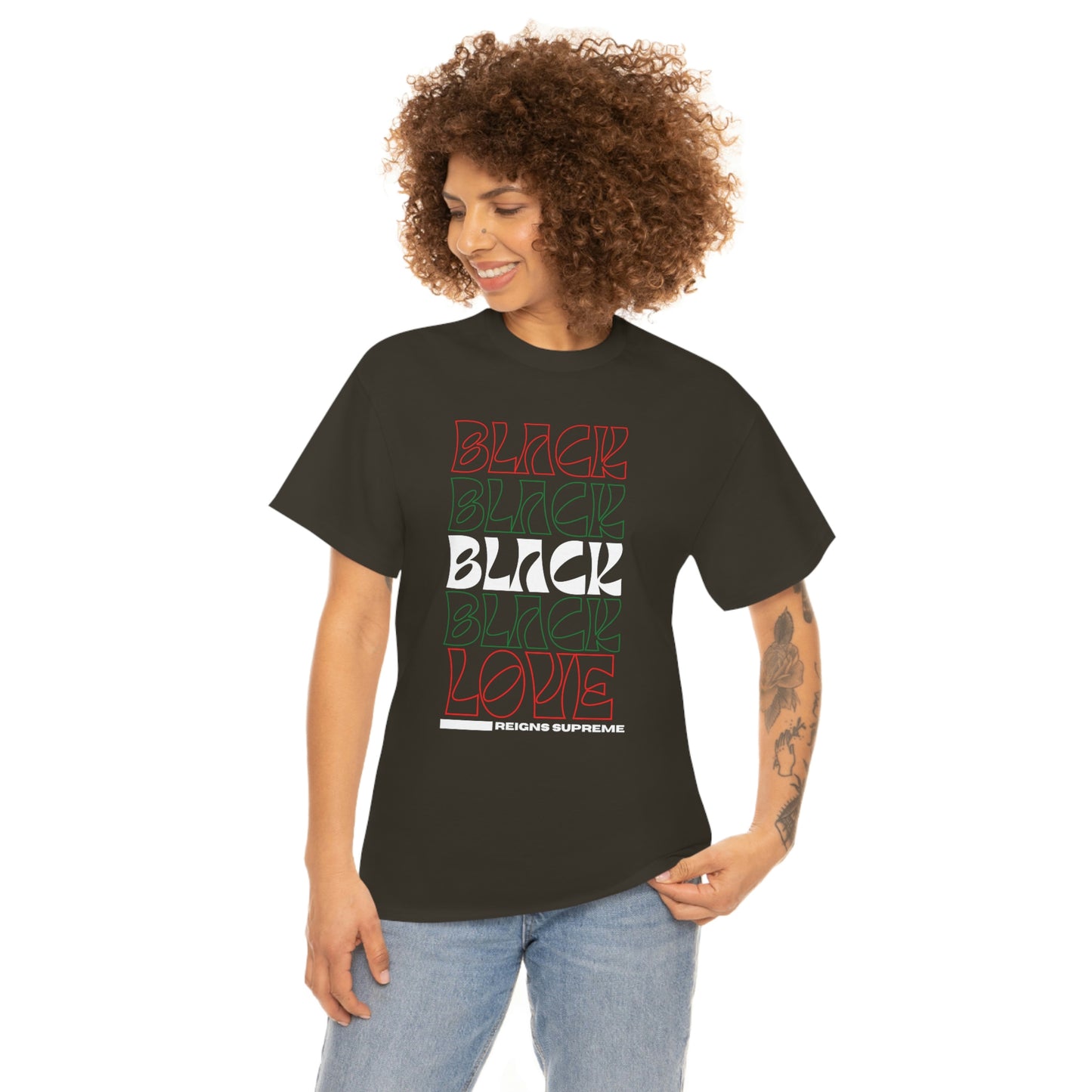 Load image into Gallery viewer, Black Love Reigns- Unisex Heavy Cotton Tee