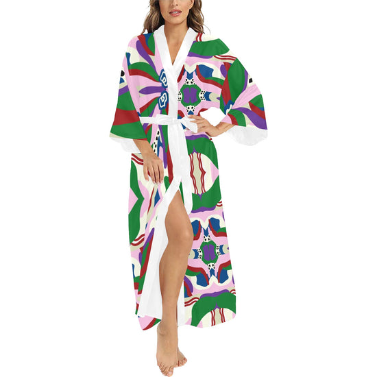 Load image into Gallery viewer, Gables Design- Long Kimono Robe