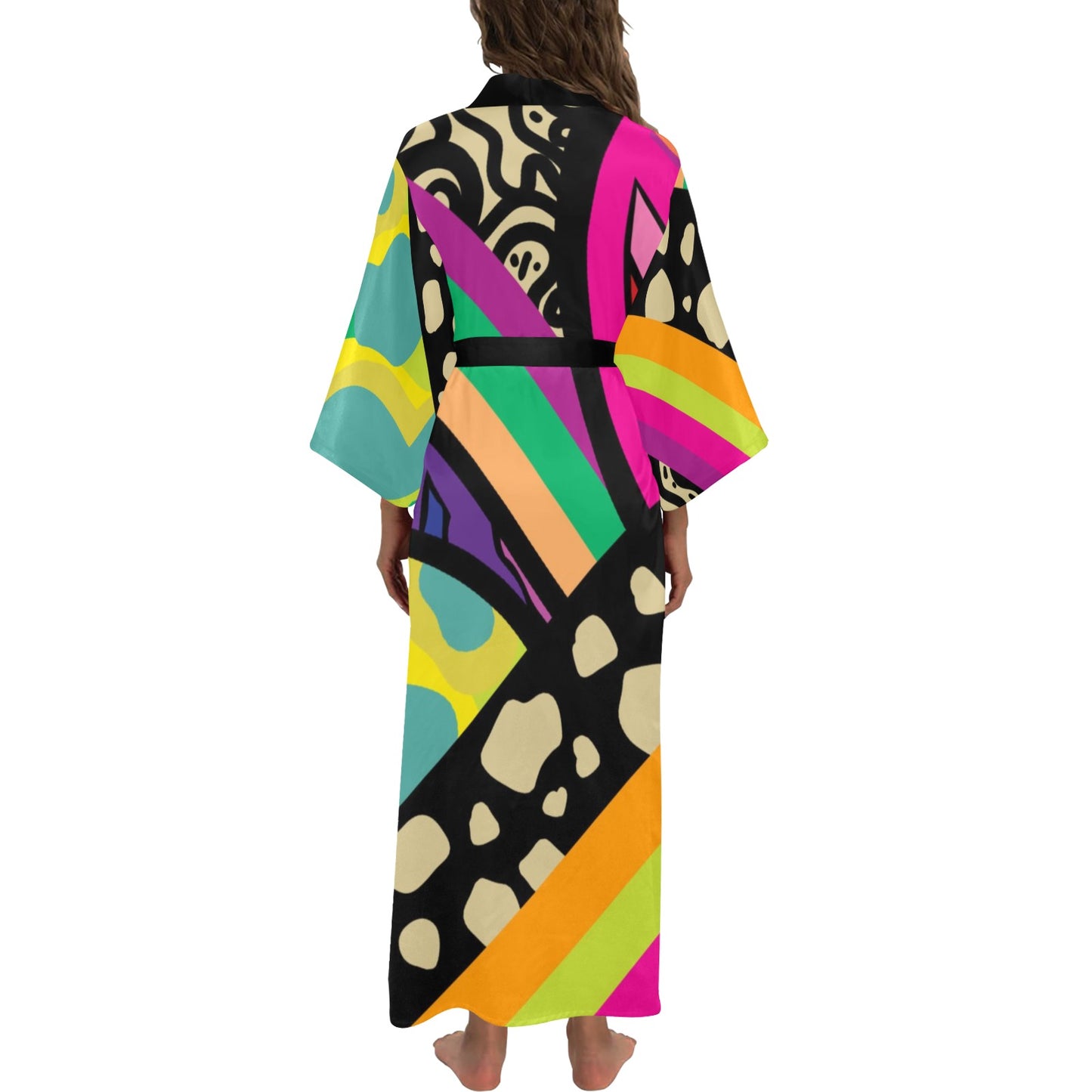 Load image into Gallery viewer, Mitchellopia Design-Long Kimono Robe