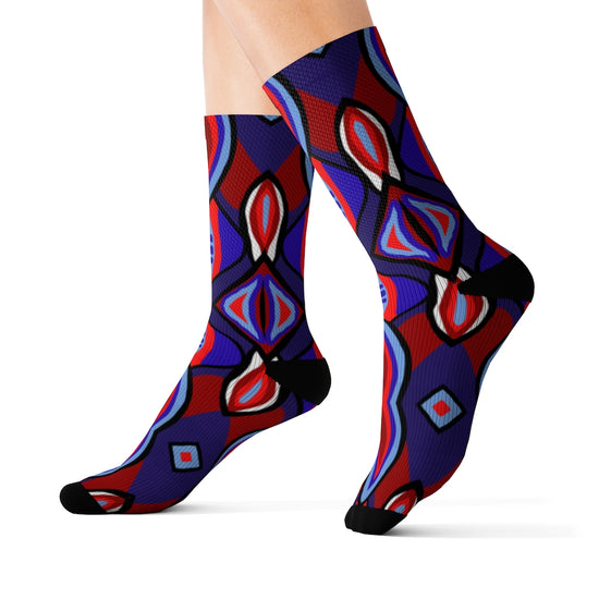 Load image into Gallery viewer, Azul Design-- Socks - MelissaAMitchell