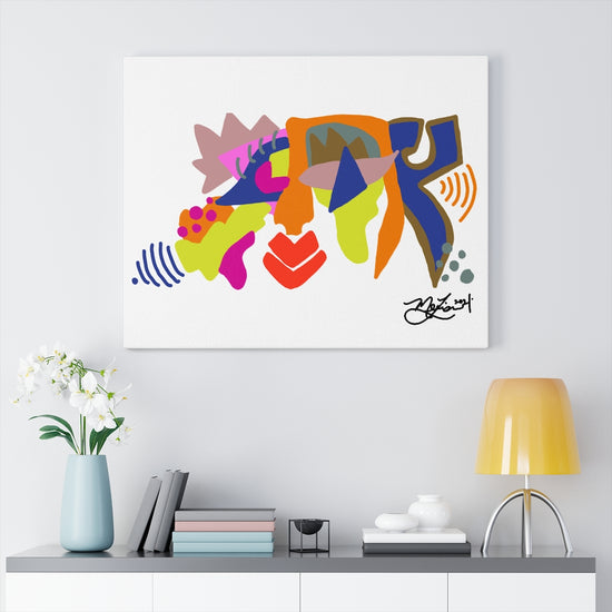 Ayo- The Breakfast Boy Collection- Canvas Gallery Wrap - MelissaAMitchell