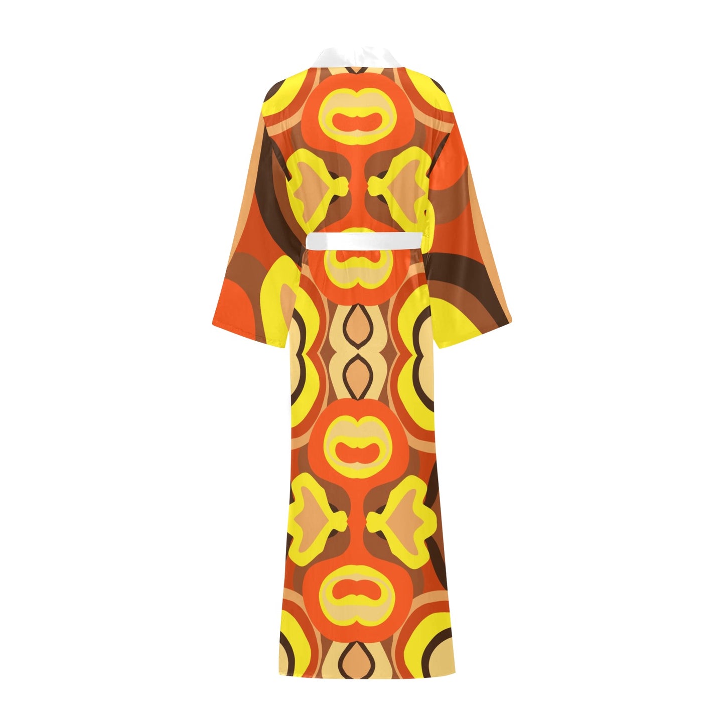 Load image into Gallery viewer, Brownsville Design- Long Kimono Robe