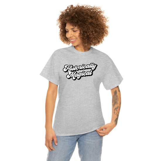 Load image into Gallery viewer, Historically Magical (V1) -  Unisex Heavy Cotton Tee