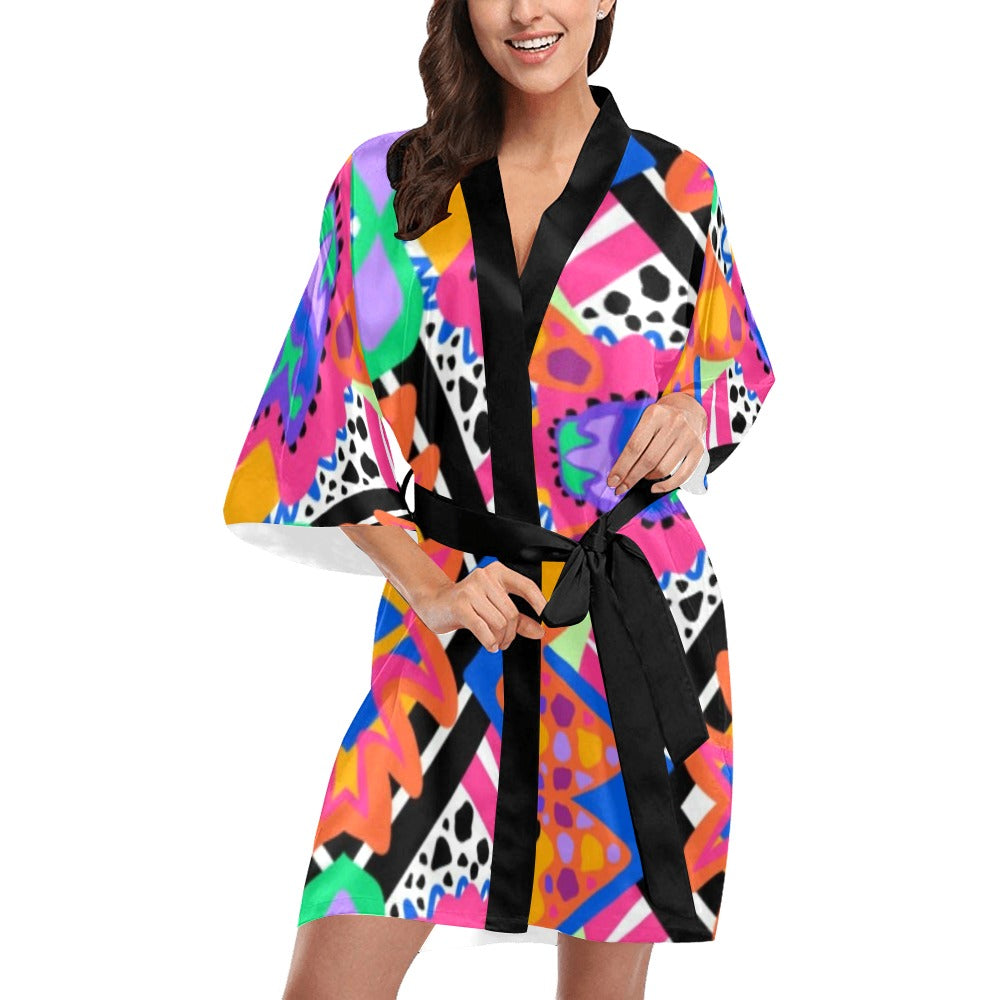 Load image into Gallery viewer, Camille -Short Kimono Robe