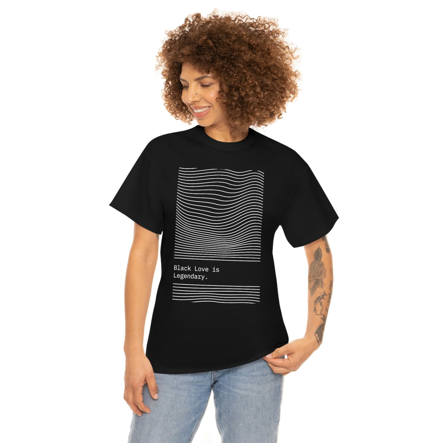 Load image into Gallery viewer, Black Love is Legendary- Unisex Heavy Cotton Tee