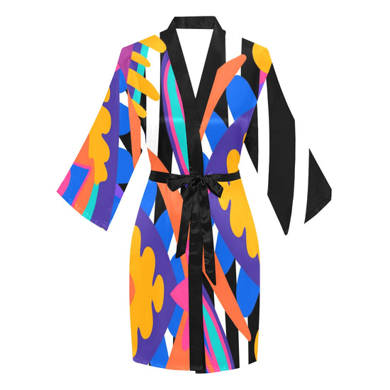 Circus Act- Long Sleeve Kimono Robe