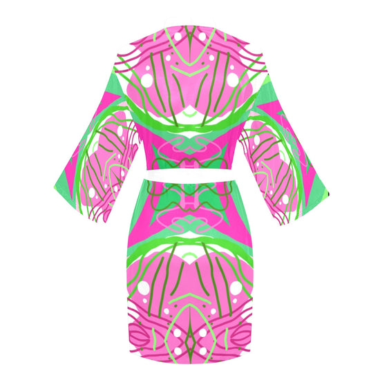 Pink Flow -  Kimono Robe