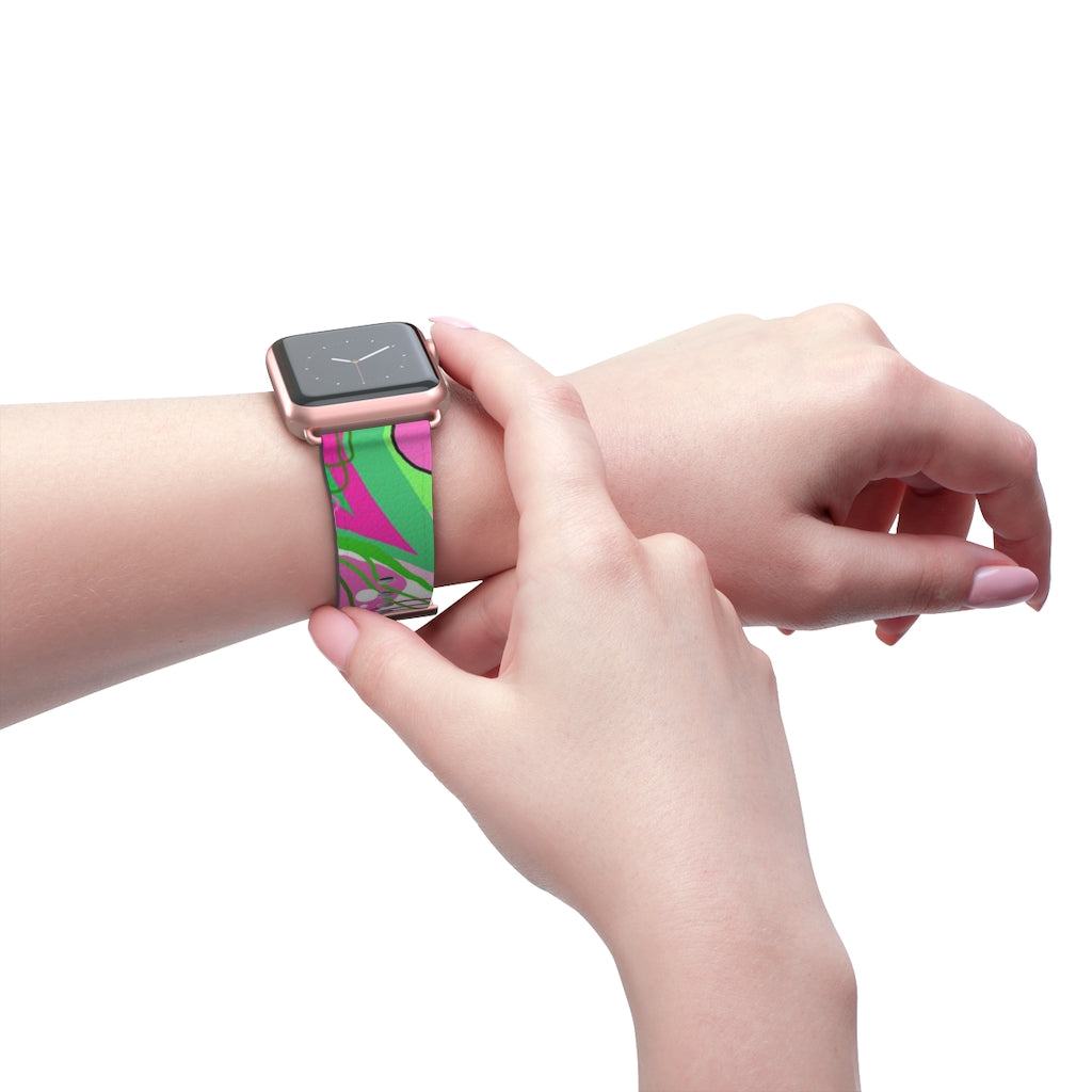 Load image into Gallery viewer, Pink FLOW- Apple Watch Band