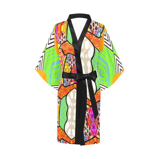 Milly Monka (BLACK) Kimono Robe