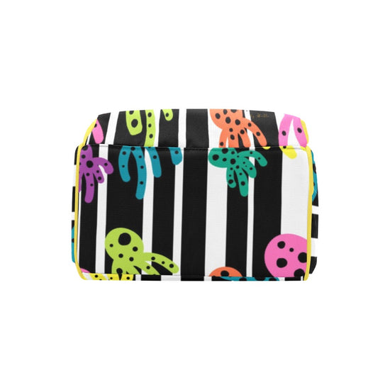 Octo Fun Bookbag- Multi-Function Diaper Backpack/Diaper Bag