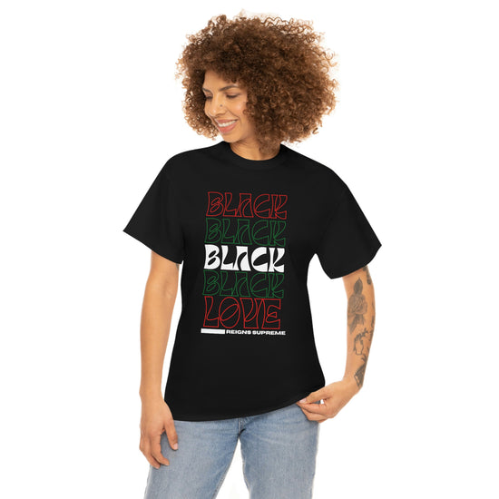 Black Love Reigns- Unisex Heavy Cotton Tee