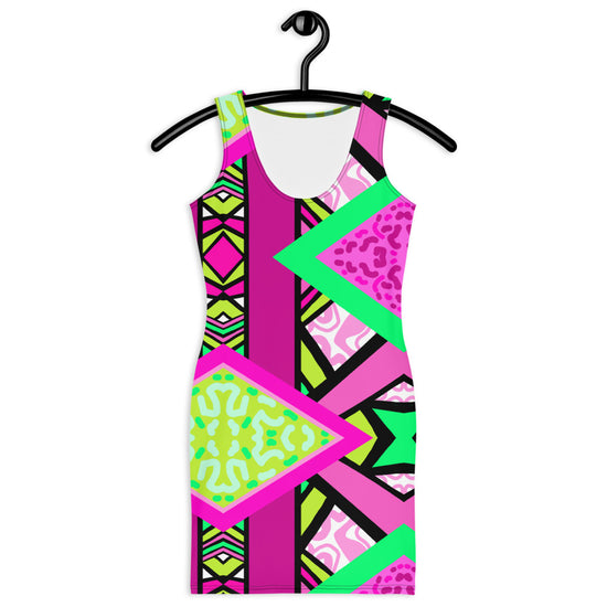 Load image into Gallery viewer, R-ALI (Pink Pow  Design)- Dress
