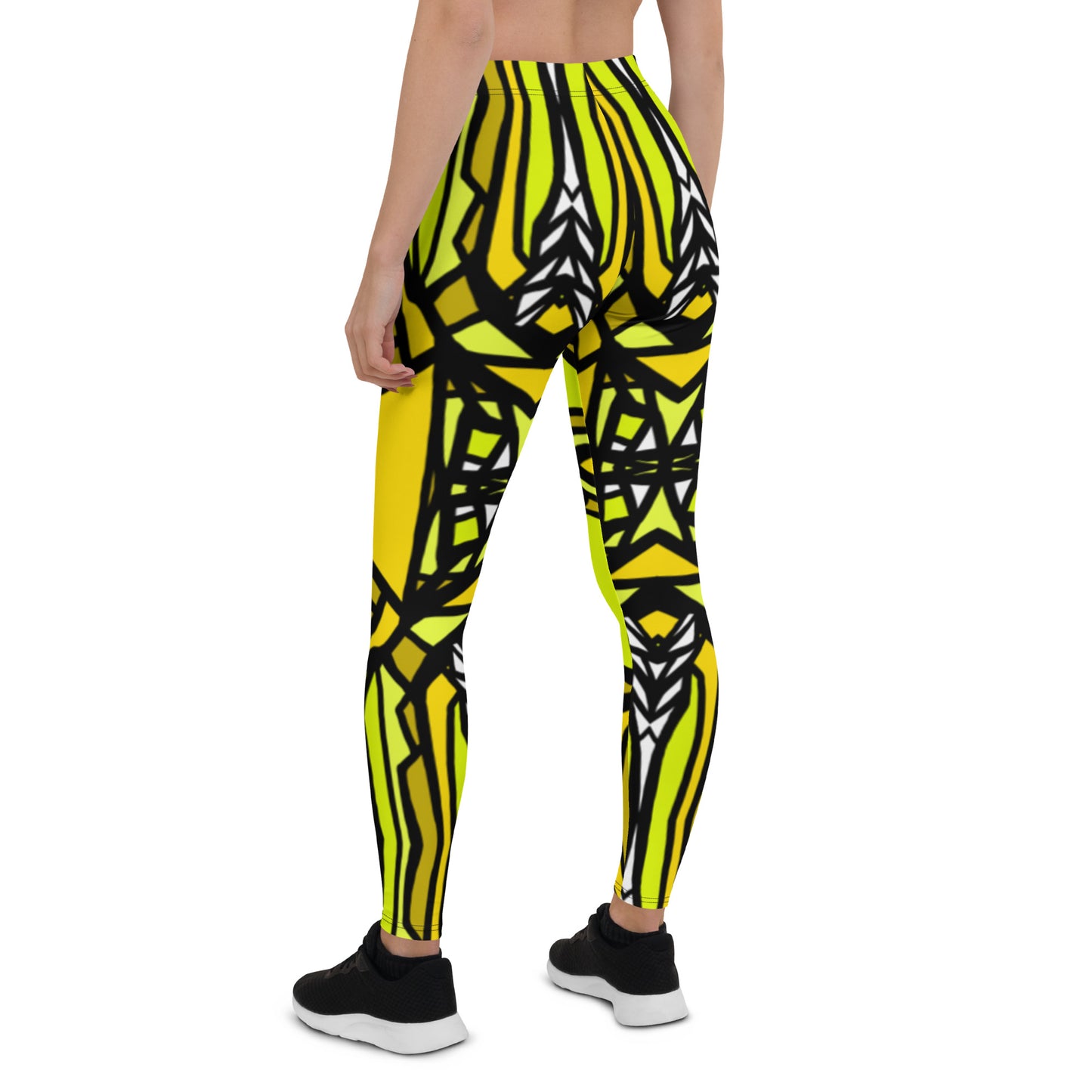 Load image into Gallery viewer, Golden Flourysh- Leggings